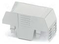Cover; for enclosures; UL94HB; EH 35 FLAT; ABS; grey; 35mm PHOENIX CONTACT PH-2201820
