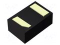 Diode: TVS; 100W; 6V; 8A; bidirectional; DFN1006-2; reel,tape; Ch: 1 EATON ELECTRONICS STN101050B101-EA