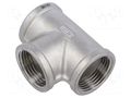 Threaded fitting; T-tap splitter; max.10bar; 66mm PNEUMAT 4000-1-ES