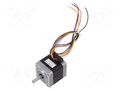 Motor: DC; 2-phase,stepper,unipolar; 24VDC; step 1,8°; 0.15Nm SANYO DENKI SH3537-12U40