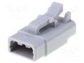 Connector: wire-wire; terminals, size 20; plug; female; ATM; PIN: 3 AMPHENOL ATM06-3S