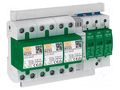 Surge arrester; Type 1+2; Poles: 3; 255VAC; for DIN rail mounting OBO BETTERMANN OBO-5089775