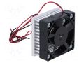 Fan: DC; axial; 12VDC; 40x40x20mm; 25dBA; ball; 5500rpm SEPA Europe GMBH HXB40H12-003