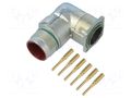 Connector: LS1; socket; PIN: 6; male; crimped; angled 90°; IP65; EPIC LAPP 24420058