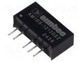 Converter: DC/DC; 1W; Uin: 9.6÷14.4VDC; Uout: 12VDC; Uout2: -12VDC AIMTEC AM1DS-1212DEZ