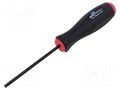 Screwdriver; hex key,spherical; HEX 4mm; Blade length: 95mm BONDHUS BONDHUS-10660