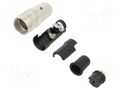 Connector: M16; plug; female; PIN: 12; 3A; 32V; 680; soldering; IP40 BINDER 09-0330-02-12