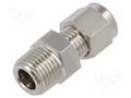 Accessories: screw-on fitting; R 1/8" external; -60÷300°C; 4mm PNEUMAT 10480NO-4-1/8