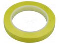 Tape: electrical insulating; W: 15mm; L: 66m; Thk: 0.063mm; yellow 3M 3M-1350F-1-15