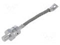 Diode: rectifying; 1.2kV; 395A; anode to stud; DO205AB,E15; 1.35V SEMIKRON DANFOSS SKN390/12