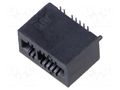 Connector: card edge; PIN: 16; SMT; on PCBs; 1mm SAMTEC MEC1-108-02-L-D-A