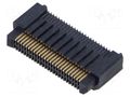 Connector: PCB to PCB; socket; male; PIN: 50; ERM8; vertical; 1.4A SAMTEC ERM8-025-09.0-L-DV