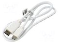 Accessories: connection cable; white; 1m RASPBERRY PI SC0863