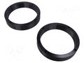 Spacer ring; 165mm; Škoda; Škoda Fabia,Škoda Octavia II; 2pcs. BASSER PETG.DPSKOD01
