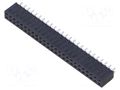 Connector: pin strips; socket; female; PIN: 50; straight; THT; 2x25 SAMTEC SSW-125-01-F-D