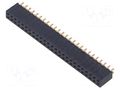 Connector: pin strips; socket; female; PIN: 50; straight; THT; 2x25 SAMTEC SSW-125-01-G-D