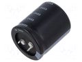 Capacitor: electrolytic; SNAP-IN; 10000uF; 50VDC; Ø35x40mm; ±20% AISHI ELH1HM103R40KT