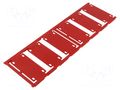 Label; 7÷40mm; polyamide 66; red; -40÷100°C; cable ties; UL94V-2 WEIDMÜLLER WM-1369550000