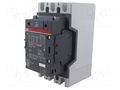 Contactor: 3-pole; NO x3; Auxiliary contacts: NC + NO; 190A; AF ABB AF190-30-11-13