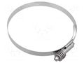 Worm gear clamp; walk-in coolers; W: 16mm; Clamping: 159÷181mm MPC INDUSTRIES FG16W3159181