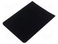 Mat; for soldering fume absorber; silicone; Dim: 193x133mm; black WELLER WEL.FT91000045