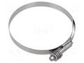 Worm gear clamp; walk-in coolers; W: 16mm; Clamping: 133÷155mm MPC INDUSTRIES FG16W3133155