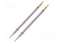 Tip; chisel; 0.8x9mm; 413°C; for hot tweezers; 2pcs; MicroFine METCAL MFT-7CH9008