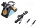 Soldering iron; 40W; for soldering station; 12V; 100÷450°C; 3s WELLER WEL.WXMPSMS-SET