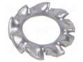 Washer; round; D=6mm; A2 stainless steel; DIN 6798A; BN 675 BOSSARD B3/BN675