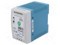 Power supply: switching; for DIN rail; 50W; 5VDC; 10A; 90÷264VAC POS POS-MDIN100W5
