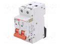 Circuit breaker; 230/400VAC; Inom: 20A; Poles: 2; Charact: C; 6kA LS ELECTRIC BKJ63ND-2P-C20