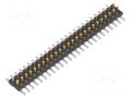 Connector: pin strips; socket; male; PIN: 50; vertical; SMT; 1.27mm SAMTEC FTS-125-02-L-DV