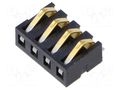 Connector: battery; SIB SAMTEC SIB-104-02-F-S