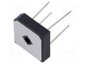 Bridge rectifier: single-phase; Urmax: 400V; If: 15A; Ifsm: 300A DC COMPONENTS GBPC1504W-DC