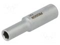 Socket; 6-angles,socket spanner; HEX 5.5mm; 1/4" PROXXON PR23769