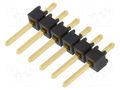 Connector: pin strips; pin header; male; PIN: 6; straight; THT; 1x6 SAMTEC TSW-106-07-G-S