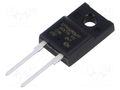 Diode: rectifying; THT; 600V; 12A; tube; Ifsm: 100A; TO220FPAC; 45ns STMicroelectronics STTH12R06FP