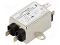 Filter: anti-interference; 250VAC; 15nF; 2mH; Ioper.max: 3A SCHURTER 5500.2104