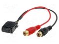 Aux adapter; RCA; Ford 4CARMEDIA AUX-FORD.02