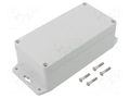 Enclosure: multipurpose; X: 80mm; Y: 160mm; Z: 55mm; polycarbonate GAINTA G258MF-IP67