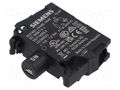 Illuminating unit; 22mm; 3SU1.5; -25÷70°C; Illumin: LED; front SIEMENS 3SU1401-1BH40-1AA0