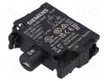 Illuminating unit; 22mm; 3SU1.5; -25÷70°C; Illumin: LED; front SIEMENS 3SU1401-1BH40-1AA0
