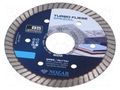 Cutting diamond wheel; Ø: 85mm; Øhole: 22.23mm NOZAR DIAMANTWERKZEUGE NOZAR-PL6720115