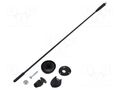 Antenna; car top; 0.41m; AM,FM; Alfa Romeo,Fiat,Lancia MTA 15-7657021