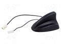 Antenna; automotive,SHARK,external; AM,FM; socket MTA 15-7677894