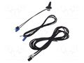 Antenna; external; GPS,GSM,UMTS; Fakra; plug; top MTA 15-7727001