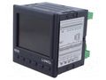 Module: dual channel regulator; IN 3: 0/4÷20mA; on panel; RE92 LUMEL RE92-1111100M0