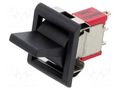 ROCKER; SPDT; Pos: 2; ON-ON; 2A/250VAC; 5A/28VDC; black; none TE Connectivity 3-1571986-6