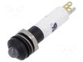 Indicator: LED; prominent; red/green/yellow; 12VDC; Ø8mm; IP67 CML INNOVATIVE TECHNOLOGIES 19TR1A12