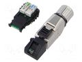 Connector: RJ45; plug; PIN: 8; shielded; 8p8c; 5.5÷10mm; 22AWG÷27AWG LAPP 21700655